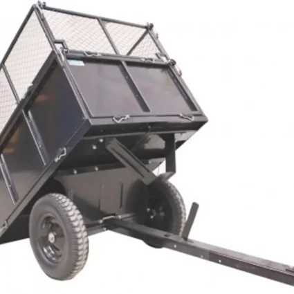 Rasentraktor Anhänger Kippanhänger 300 kg kippbar mit Kupplung
