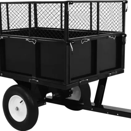 vidaXL Kippanhänger für Rasenmäher 300 kg Last