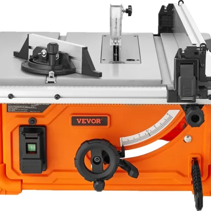 VEVOR Tischkreissäge 4400U/min, Tischsäge 1800W, 85mm bei 90° Querschnitt / 60mm bei 45° Schrägschnitt