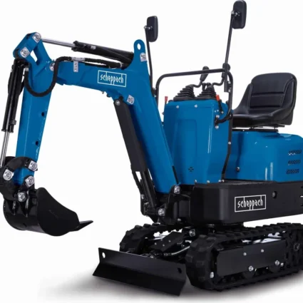 Benzin Mini-Bagger EXC815 Scheppach – 8,5PS | Grabtiefe 1200mm